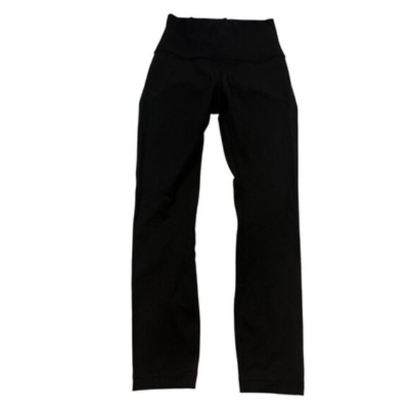 Lululemon Pants - Lululemon Wunder Under Crop High-Rise *Full-On Luxtreme 23" Black Sz 2 W6BAKS